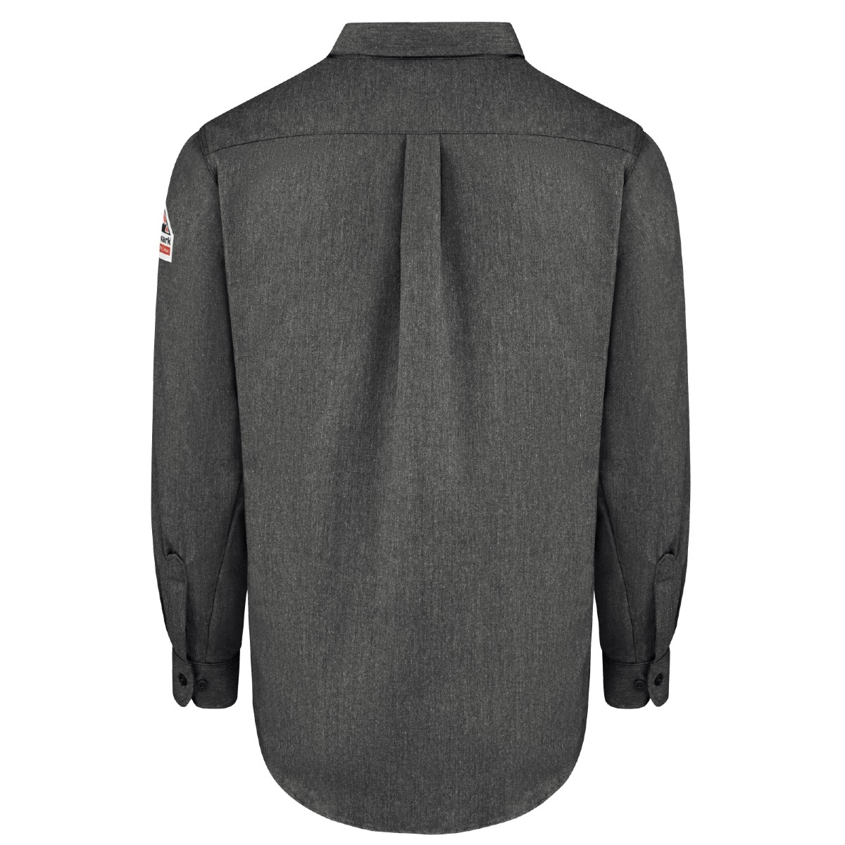Bulwark iQ Series Comfort Woven Men's Lightweight FR Shirt in Gray
